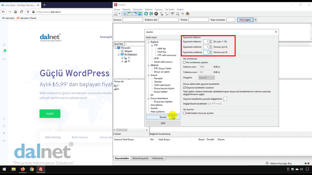 FileZilla 421 Too many connections - 2