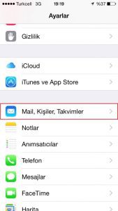 iPhone Mail Kurulumu - 2